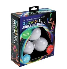 LED Juggling Balls Rechargeable Light Up NEW Wes Peden Signature Amazing picture