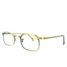 L.a. Eyeworks AKIO 442 Eyeglasses Sunglasses Frames Gold Rectangle 51-21 135 mm picture