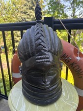 African Mende Sande Helmet Mask  picture