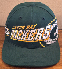 Vintage Sports Specialties Green Bay Packers NFL Pro Line Grid Snapback Cap Hat  picture