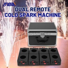 PAIDUN 8PCS Mini Cold Spark Machine Fountain Sparkler Effect Dual Remote Control picture