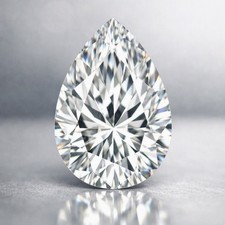 3 Carat Pear Lab Grown Diamond IGI Certified D/E/F VVS2 Clarity CVD Loose picture