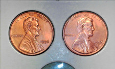 1996 P & D Lincoln Cent picture