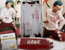 “Hawk” Eli Cobra Kai Jacob Bertrand 2pc Wardrobe S6 E14 picture