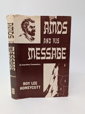 Vintage Amos And His Message Roy Lee Honeycutt HC Bible Commentary Broadman picture