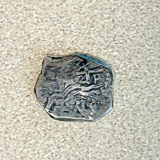 1REAL SPANISH COLONIAL COB  POTOSI 18MM 2.99GR picture