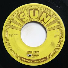 CARL PERKINS - DIXIE FRIED / I'M SORRY, I'M NOT SORRY - ROCKABILLY 45 picture
