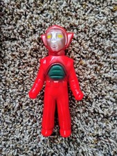 Ultraman M1go Bullmark Red Alien Sofubi Art Toy  Soft Vinyl Japan picture