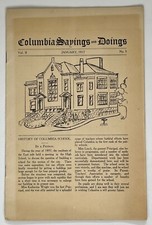 January 1917 Columbia School Sayings and Doings Vol. II No. 5 Illustrations Ads picture