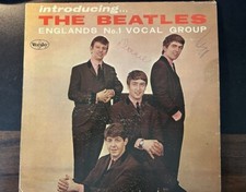 Introducing The Beatles LP Vee Jay  RECORD - VJLP-1062 63-3402 US PRESSING VER 2 picture
