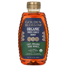 Golden Blossom Organic Honey: 100% Unfiltered Honey Imported from Brazil, 24oz b picture