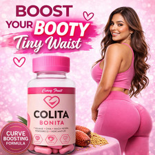 HUGE BOOTY  & Waist Sculpt: 100% Natural Aguaje, Black Maca & Fenugreek – 1 Mont picture