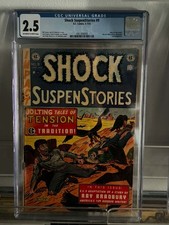 Shock SuspenStories #9 Pre-Code Horror Golden Age Vintage EC Comic 1953 2.5 picture