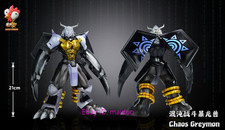 Chaos Greymon Resin IK Studio Digimon Figure Collectibles MH 21cm picture