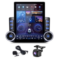 9.7” Pressable Dual-Knob Universal Car Navigation Android15 Stereo Radio Carplay picture