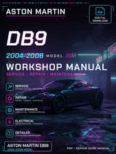 Aston Martin DB9 2004 2005 2006 2008 Workshop Repair Service Manual picture