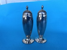 GORHAM STERLING SILVER SALT & PEPPER SHAKER SET S55 147 Grams picture