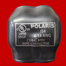 NSI Polaris IT4 4-14 AWG Bagged Insulated Tap Connector, Black picture