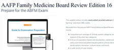 American Academy of Family Physicians Family Medicine Board Review 16th Edition picture