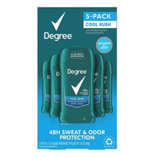 Degree Men's Cool Rush 48 Hour Deodorant, 5 pk. picture