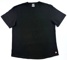 Undrdog Mens Hemp T-Shirt Size XL Short Sleeve Bamboo Organic Cotton Black picture