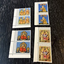 Lichtenstein Stamps 1976 Religious infant Of Prague And Holy Family picture