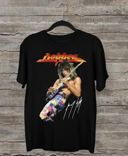 George Lynch- DOKKEN Band Black Cotton T Shirt picture