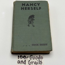 Vintage 1937 Nancy Herself Erick Berry Hardcover Goldsmith 1st Edition picture