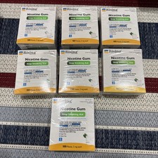 Rising Health Nicotine Gum Coated Mint Flavor~2MG 7 Boxes picture