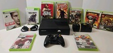 XBox 360 Slim 250GB Console 9 GAME MEGA BUNDLE CLEAN/TESTED SHIPS FREE 🔥  picture