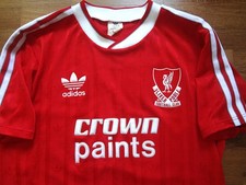 Authentic Liverpool LFC Vintage 1987-1988 Adidas Home Shirt Jersey Super Rare picture