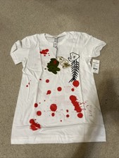 NWT kidrobot Redrum Murder Kosik Short Sleeve T-shirt Boyfriend Tee Size Small picture