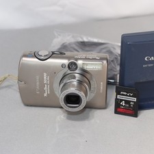 Canon PowerShot Digital ELPH SD900 Titanium Camera *TESTED* W Charger + 4gb SD picture