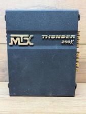 Old School MTX Thunder 250X 2-Channel Car Amplifier 200W Bridged Made In USA picture