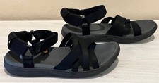 Teva Women's Sanborn Mia Sandal Size 8 Black Strappy Hiking Outdoor Women’s EUC picture