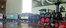 Vintage Jim Beam C.R.R. of N.J. 6 Pc Train Decanter Set 1980s Central Railroad picture