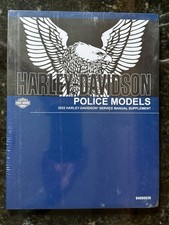 Harley-Davidson OEM NOS 2022 Police Models Service Manual Supplement 94000938 picture