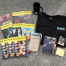 Daniel Radcliffe Playbill Lot -Every Brilliant Thing opening,merch,opening night picture