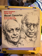 Columbia Masterworks Mozart Concertos Casadesus Szell Stereo Vinyl LP ML 5964 picture