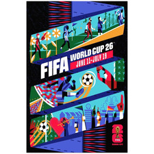 FIFA World Cup 2026 Kansas City Official Art Poster picture