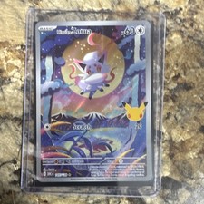 Pokémon TCG Hisuian Zorua 145/128 30th anniversary illustration rare picture