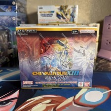 Digimon Card Game EX-13 Chivalrous XIII Booster Box FACTORY SEALED picture