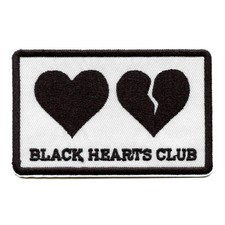 Yungblud Black Hearts Club Patch Pop Punk England Embroidered Iron On picture