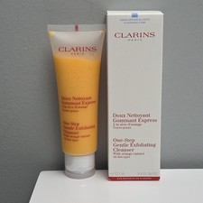 Clarins One-Step Gentle Exfoliating Cleanser Orange Extract All Skin Type 4.4oz picture