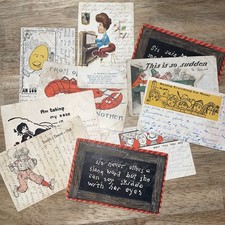 Antique Pre-1907 Postcard Set of 10 picture