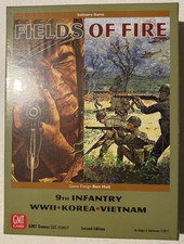 Fields of Fire Second Edition New in Shrink GMT Games picture
