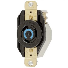 (10) Hubbell HBL2320 Locking Receptacle Outlet Twist Lock NEMA L6-20R 20A 250V picture