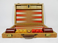 Large Tournament Backgammon Set 1.50 x 1/2 picture