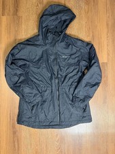 Columbia Hooded Rain Jacket Black picture