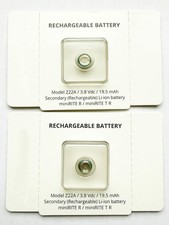 2x OEM for Oticon 312 Rechargeable Battery Z22A, The Most Recently Made Z22A picture